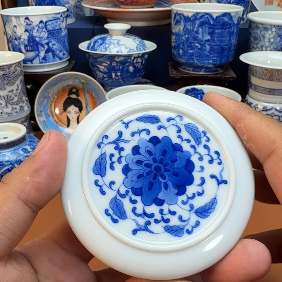 杯子景德镇全手工手绘陶瓷