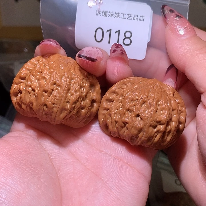 文玩核桃把件铁锤44