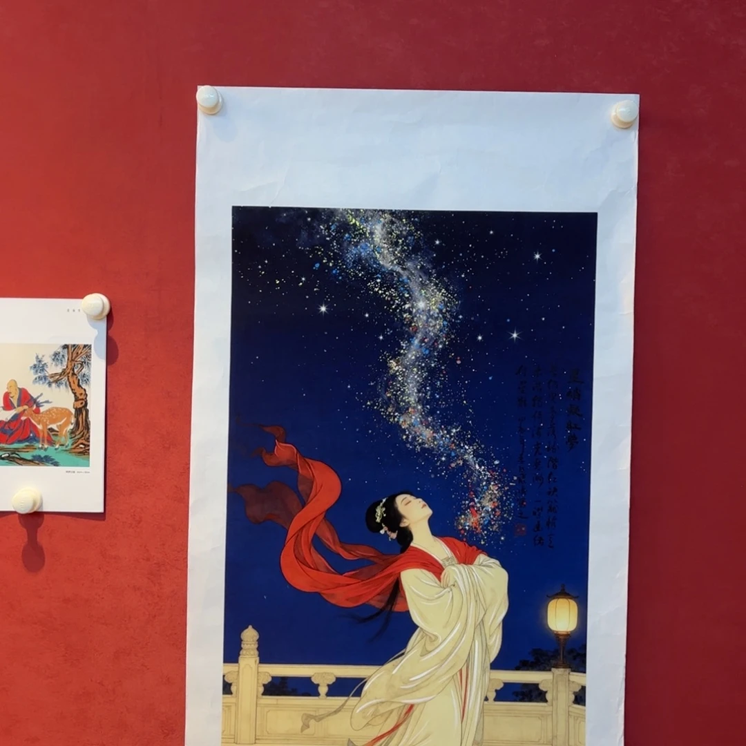 易***寒有机玻璃精品书画作品欣赏作品