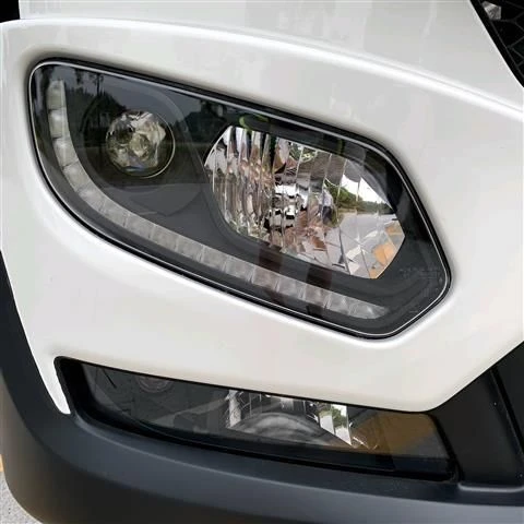 原厂东风新天龙KL前保险杠雾灯天锦KR前雾灯角灯保险杠小灯总成