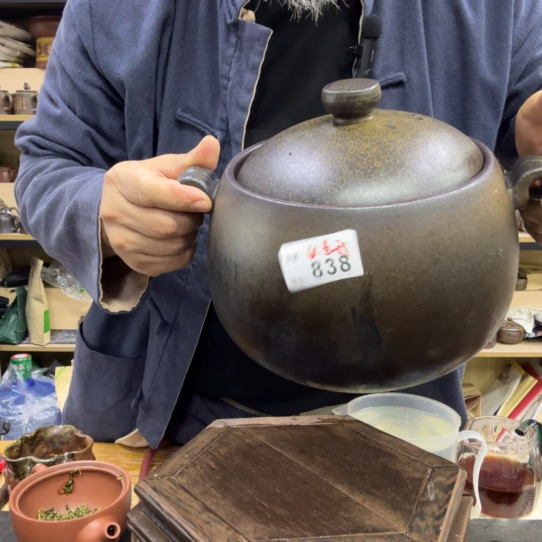 盒子老韩坭兴陶直播闪购壶