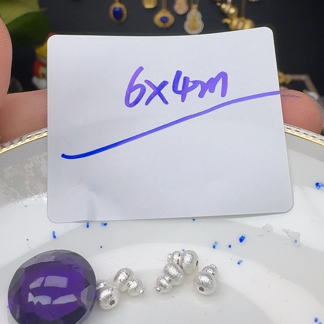 紫晶颈饰银S925镶嵌紫水晶925镶嵌60