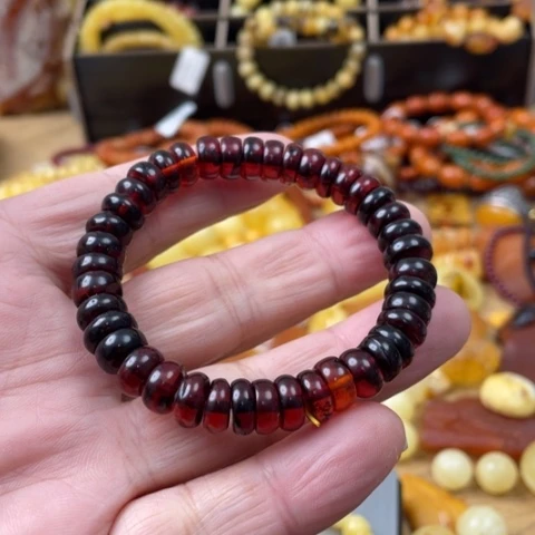 手链琥珀未镶嵌手串