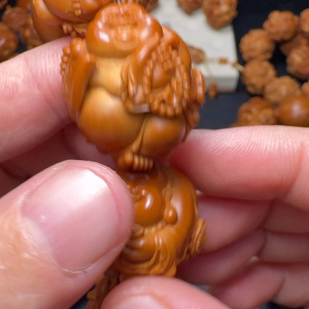 静***雨手串/手链橄榄核弥勒