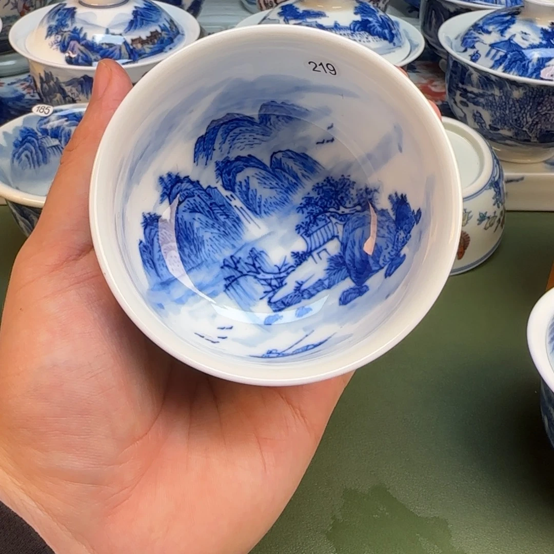 彦祖纯手工手绘茶具219