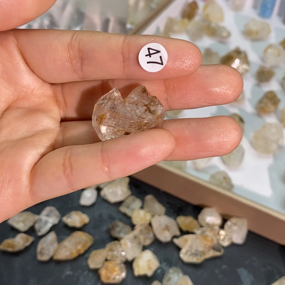 水晶珠宝半成品未镶嵌