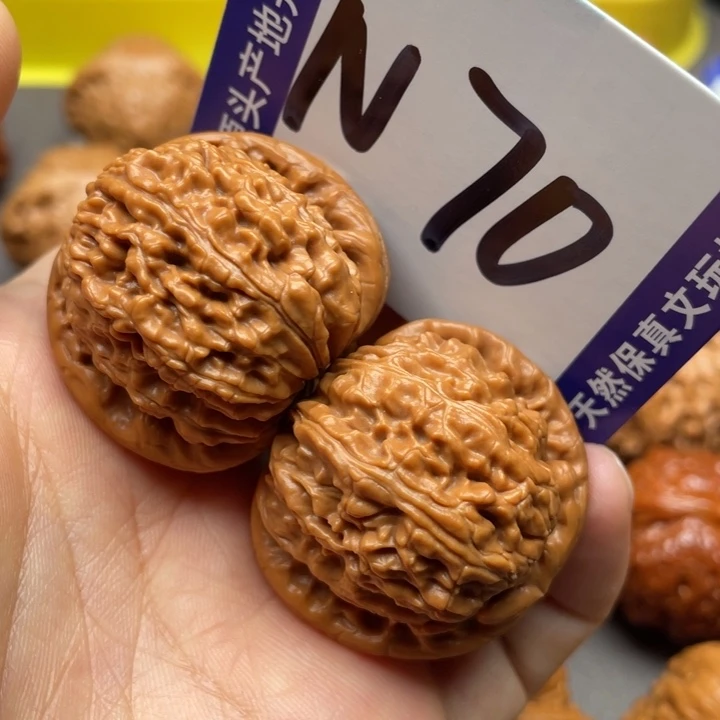 桃核把件白狮子37尺