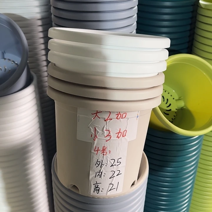 四季4#口径25灰白10个无托