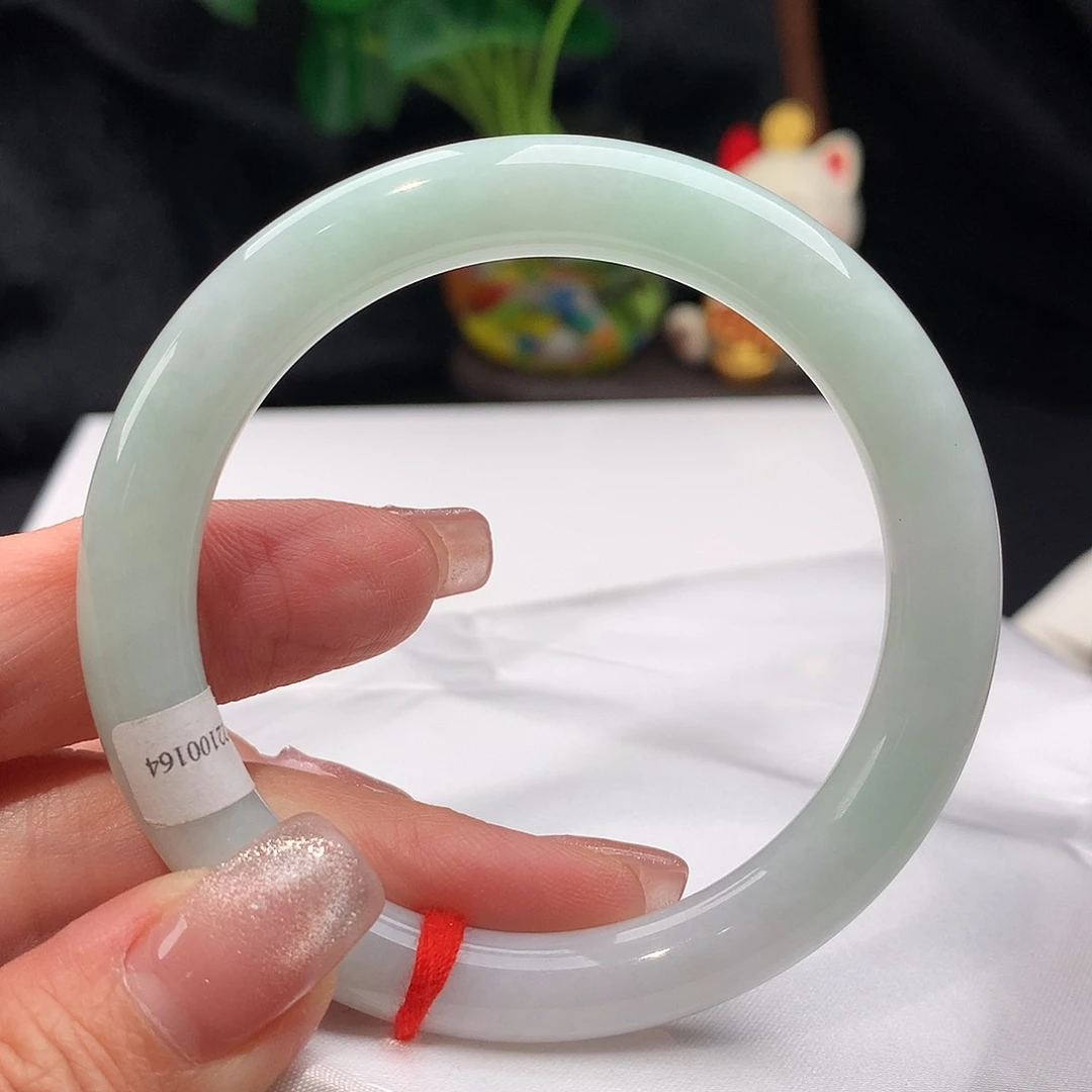 翡翠手镯未镶嵌圈口53.5