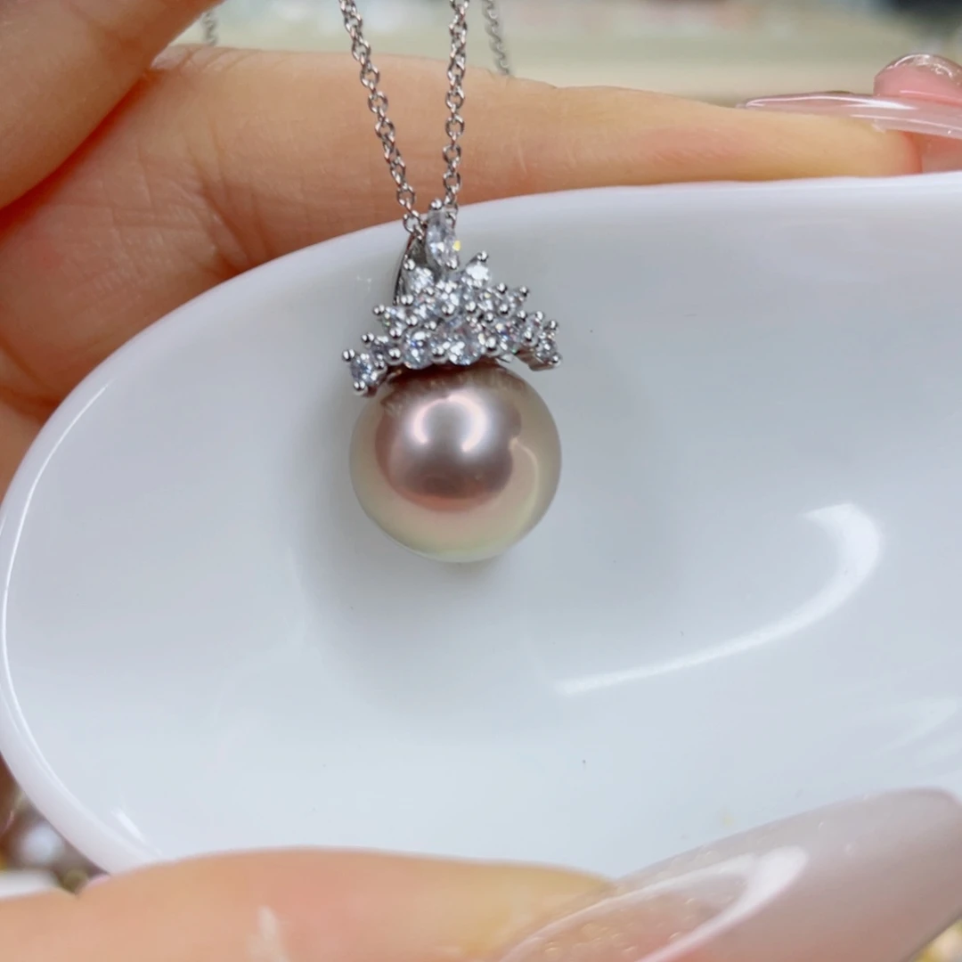 淡水珍珠未镶嵌吊坠(赠链)