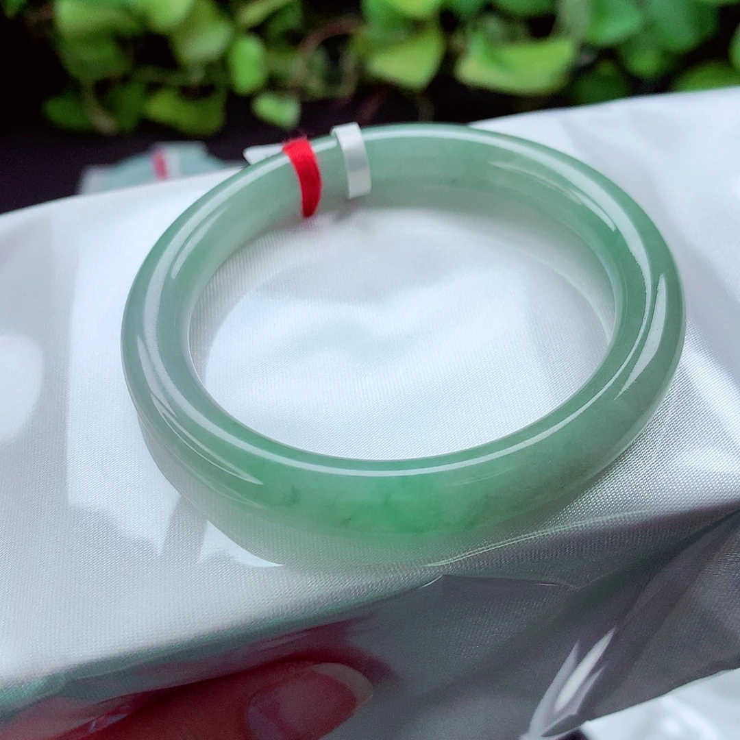 翡翠未镶嵌手镯缅甸天然a货翡翠手镯