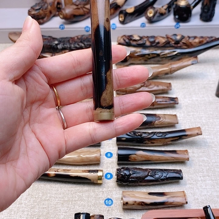 （***）木海小柳木烟嘴光面