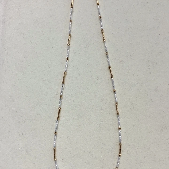 海水珍珠颈饰18K金镶嵌