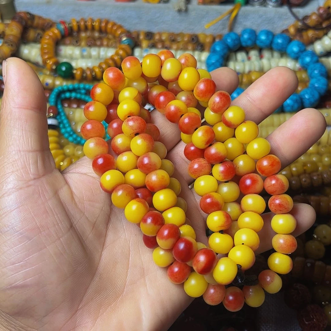 【闪购商品】颈饰玻璃普提手串/普提108