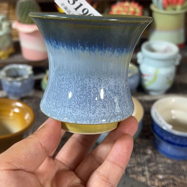 口7.5高8 手工花盆满30包邮