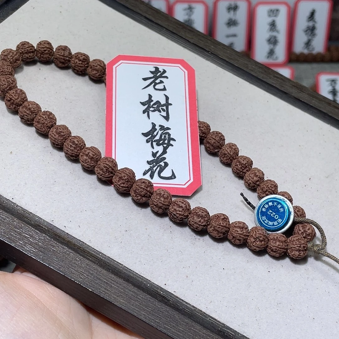 手串金刚菩提022老树梅花