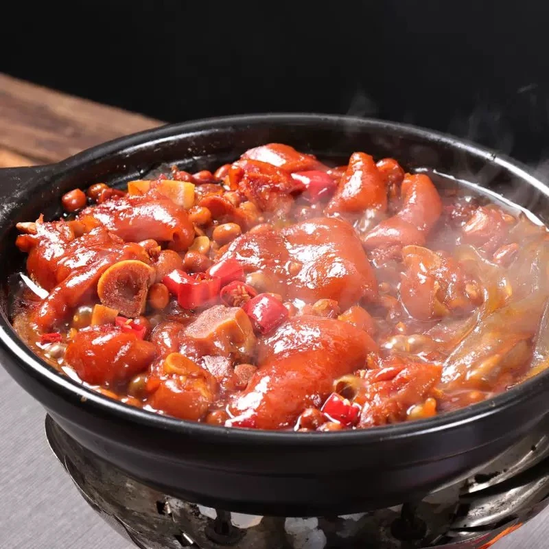 内蒙古猪脚火锅开锅5分钟即可食用