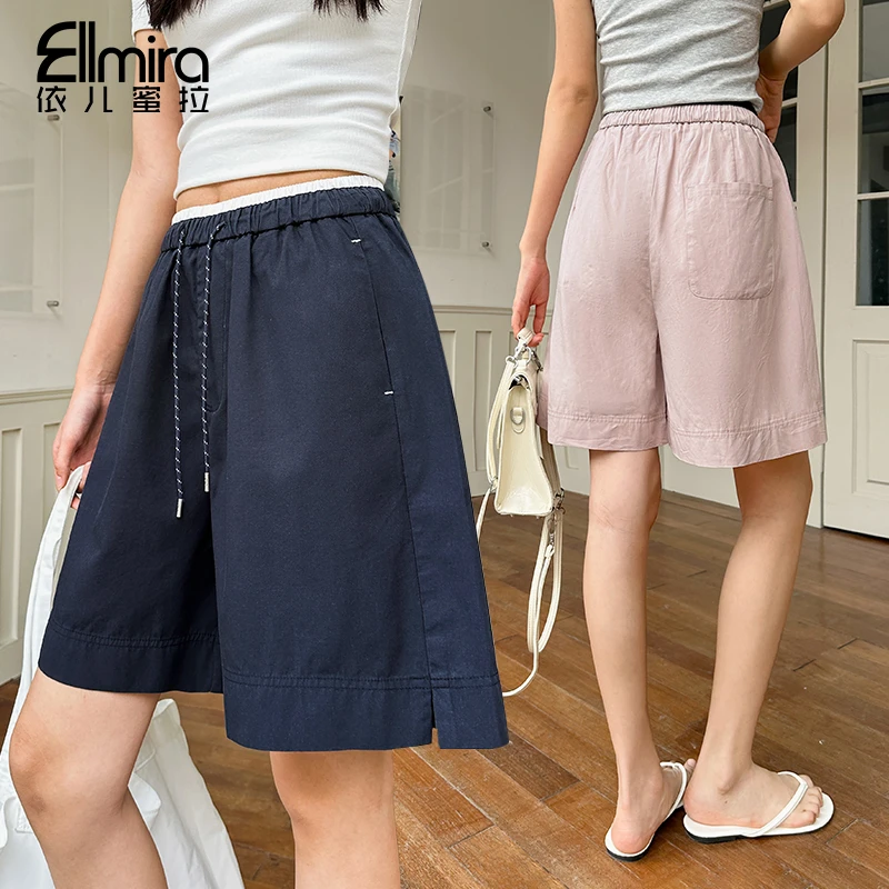 9327女童短裤工装速干夏季儿童五分裤休闲2025新款大童女孩洋气薄