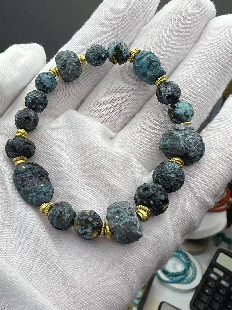 绿松石乌金系列 多宝单圈原创02