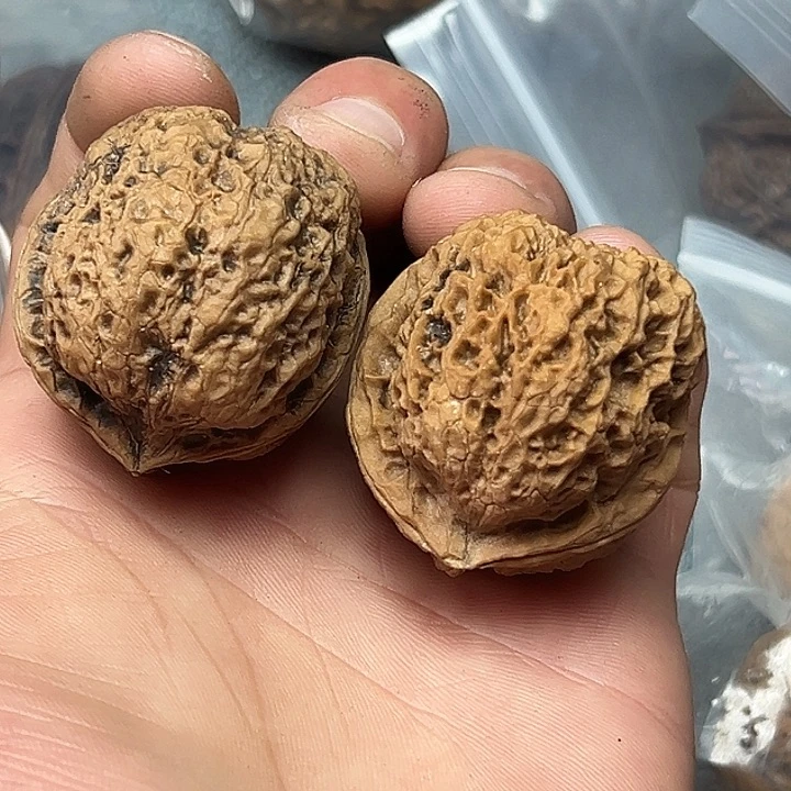 文玩核桃把件32号官印三楞43尺