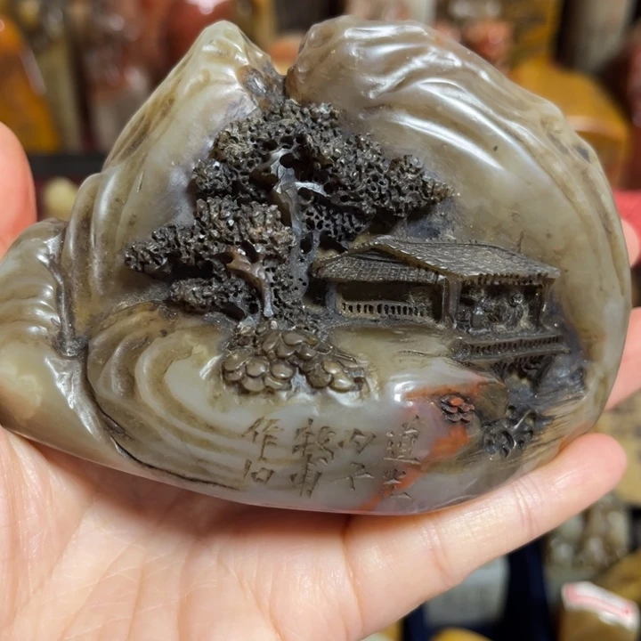 深***鲨印章印章笔山一方