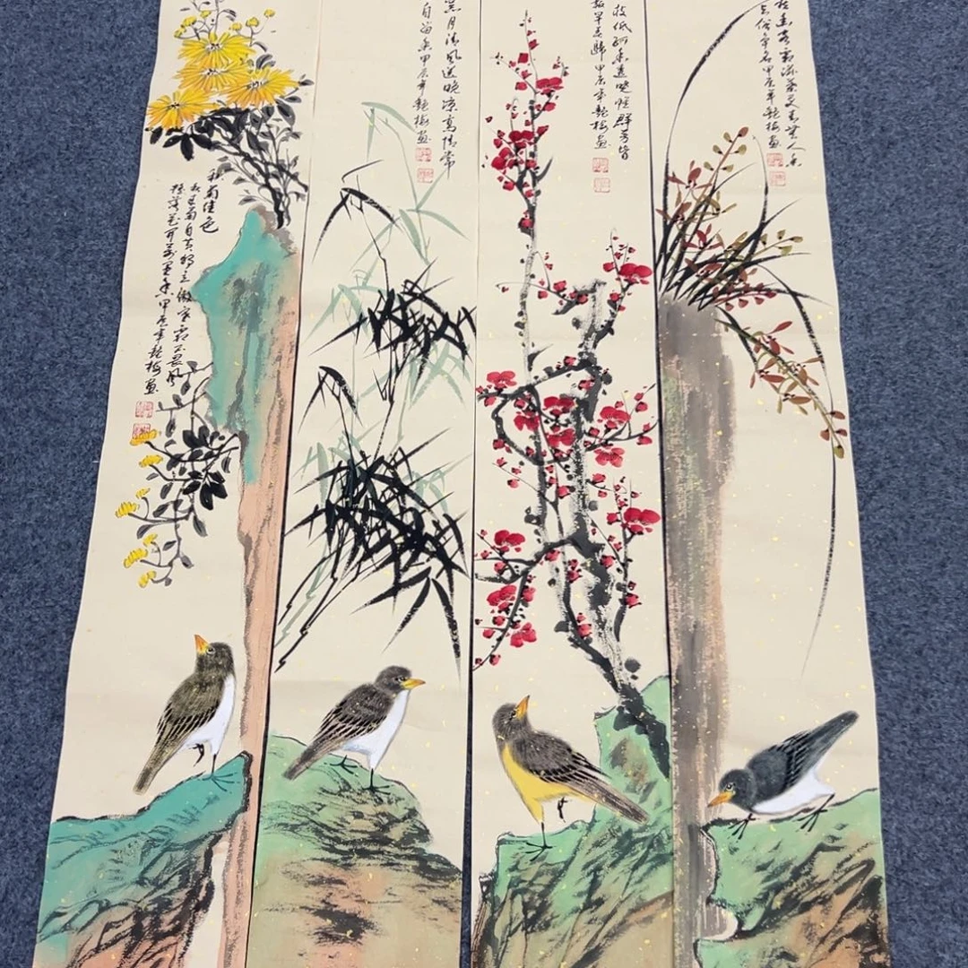 国画国画纯手绘作品