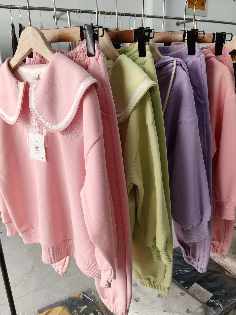 女童运动套装扣号链接