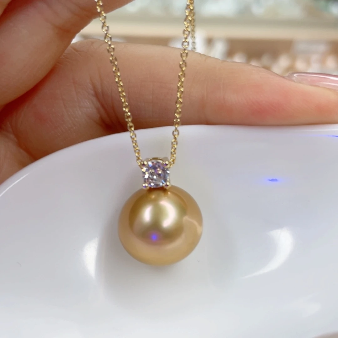 淡水珍珠未镶嵌吊坠(赠链)