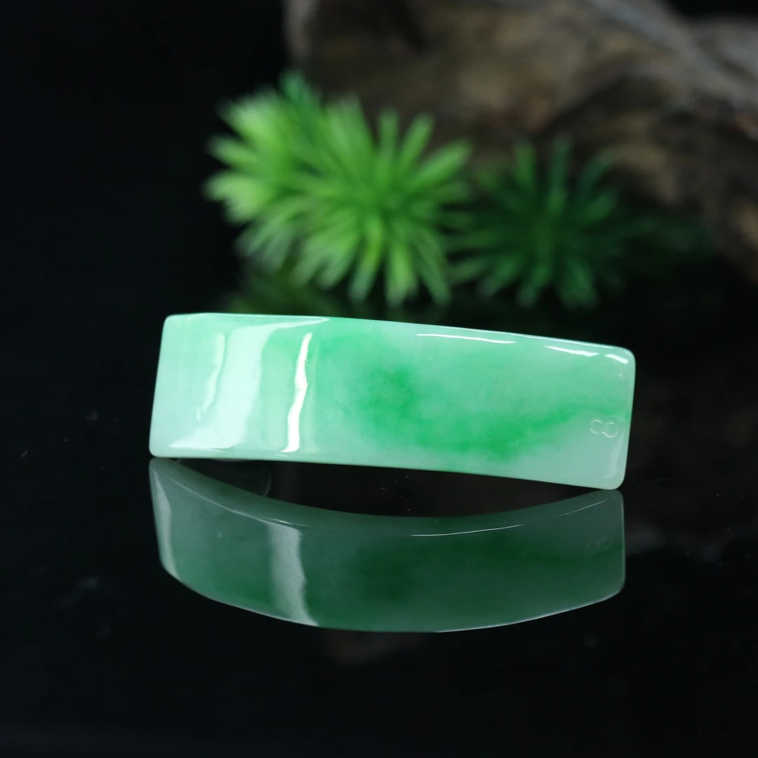 19天然缅甸翡翠A货手牌/610457/上海嘉禾
