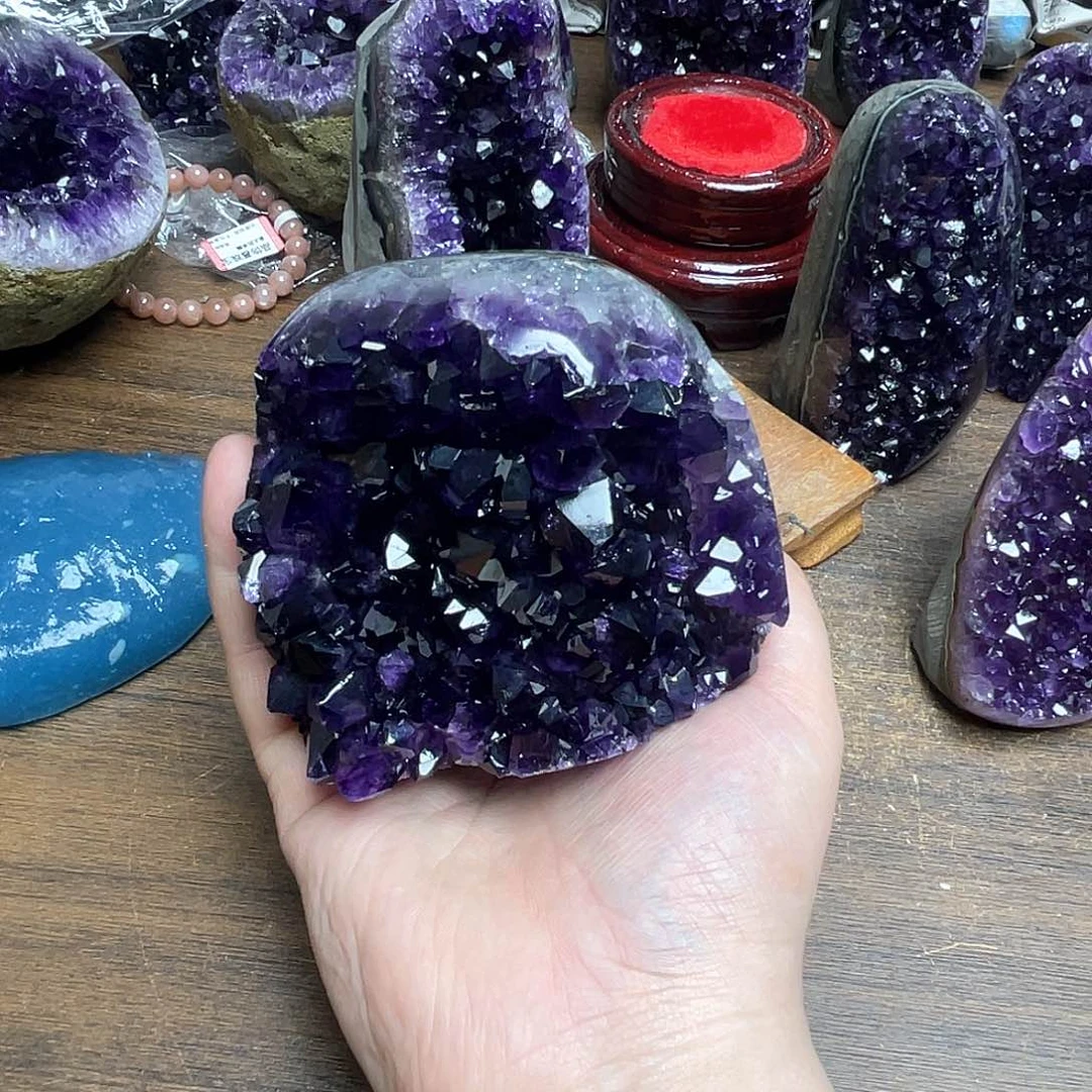 紫晶大型摆件（非配饰）未镶嵌