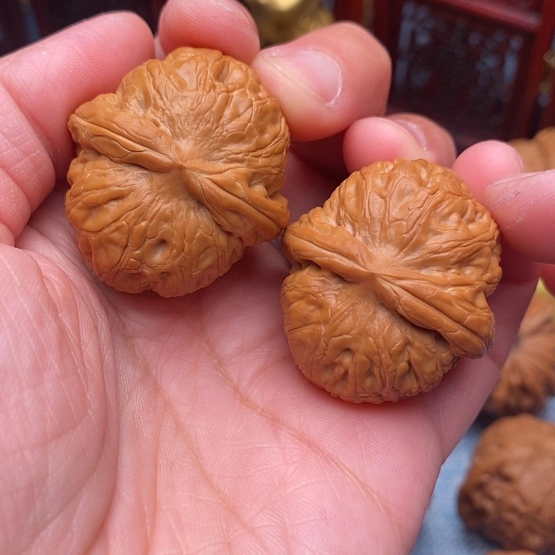 文玩核桃把件全品毕业元宝肉球35尺手捻