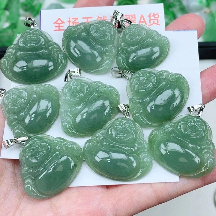 翡翠未镶嵌颈饰多样性发其1