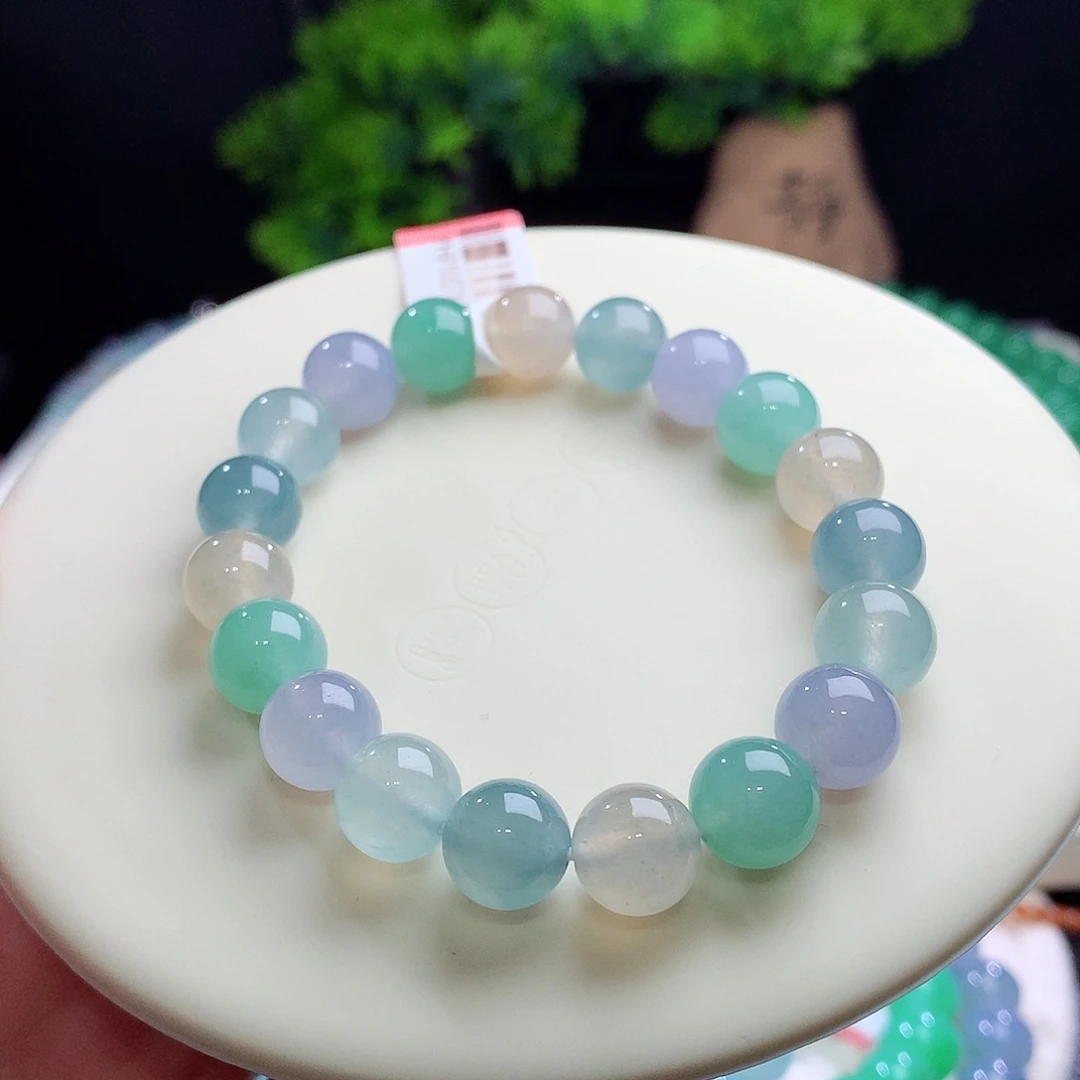 未镶嵌手串翡翠卡10mm