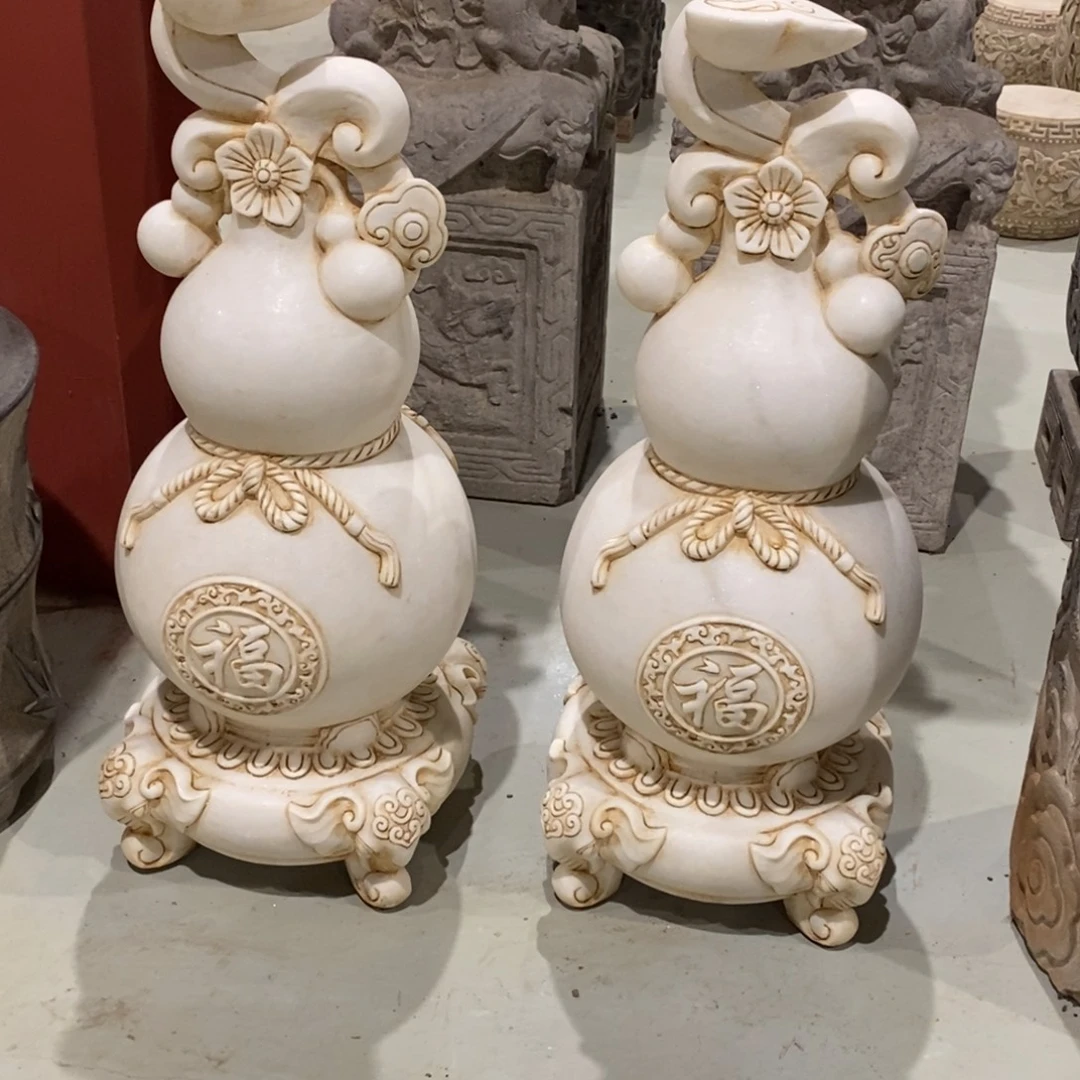 石头汉白玉葫芦不管卸车