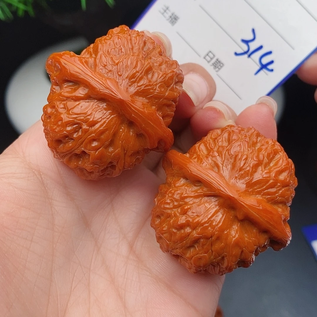 把件文玩核桃40血麒麟314