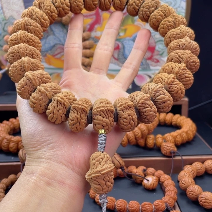 桃核手串用****8龙纹桃核麒麟