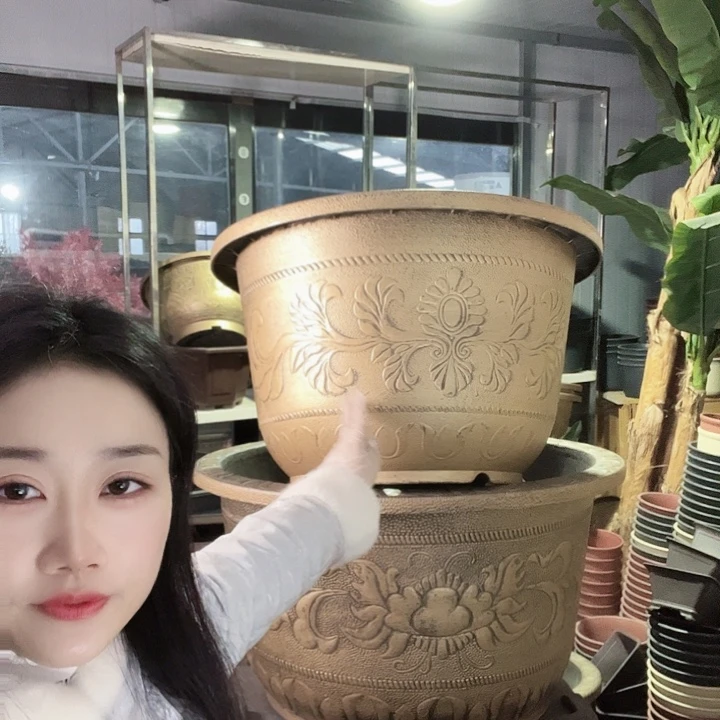 圆70盆2个有孔有孔