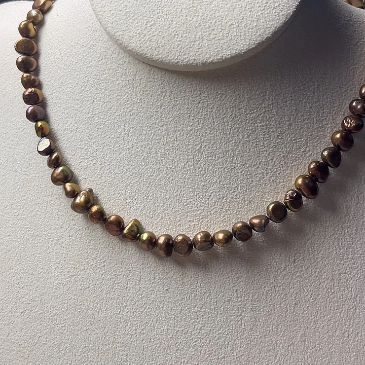 淡水珍珠未镶嵌颈饰