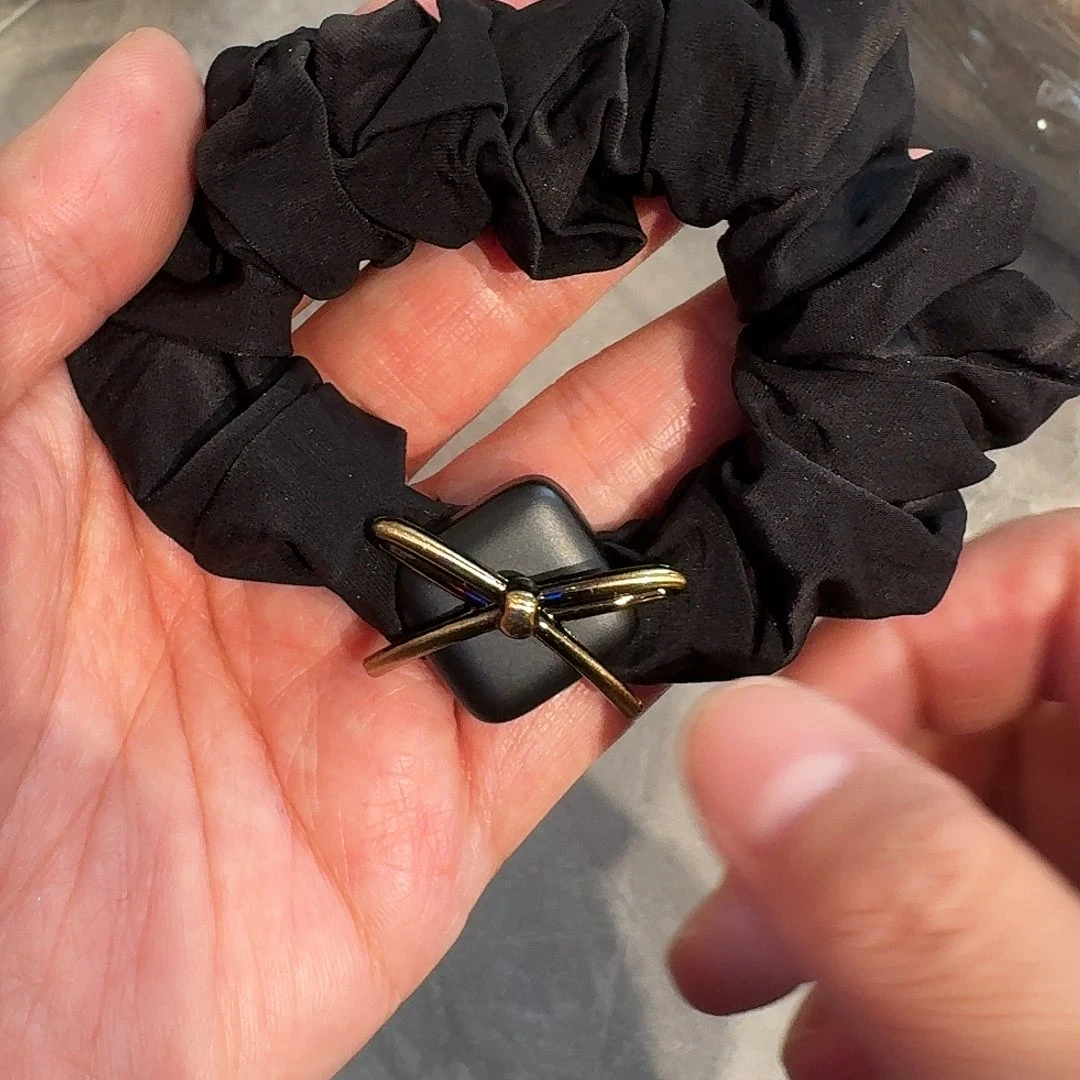 非金属黑色蝴蝶结面膜