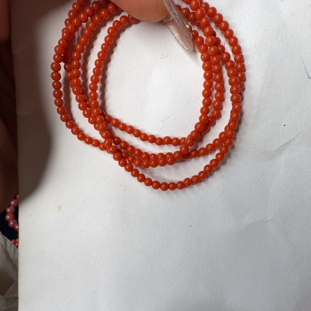 南红玛瑙未镶嵌手串