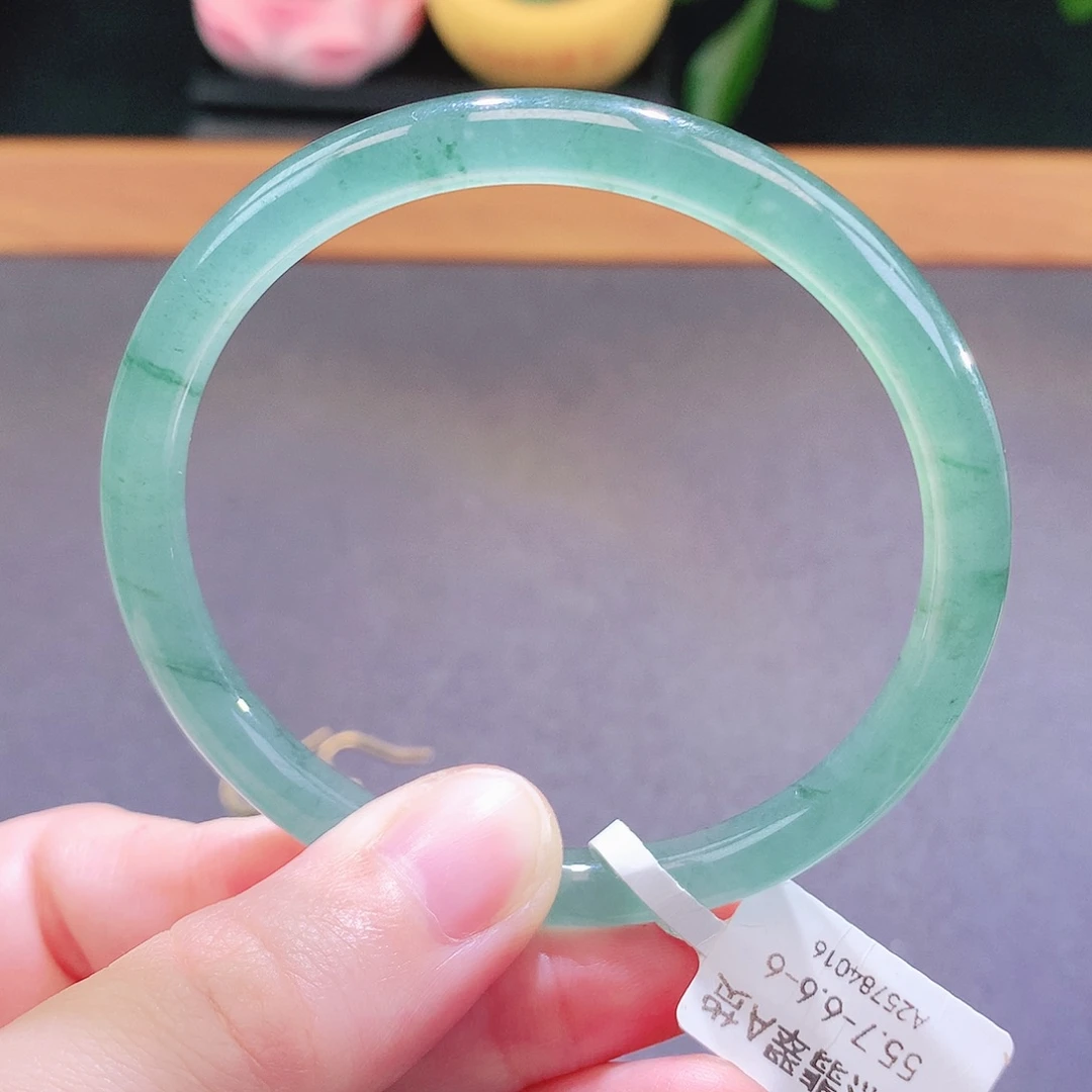 翡翠未镶嵌手镯天然翡翠