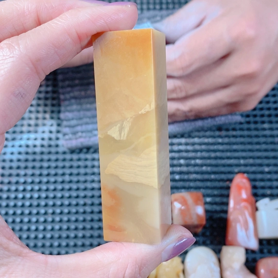巴林石现场直播手工制作