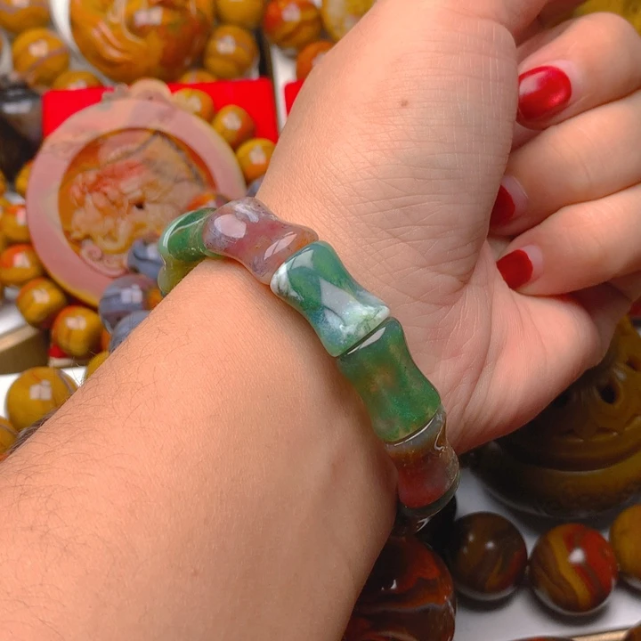 玛瑙/玉髓未镶嵌手串