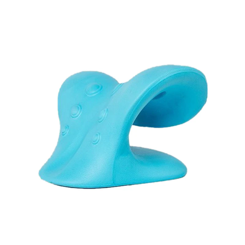 韩国颈椎按摩器 重力指压颈部按摩枕头家用