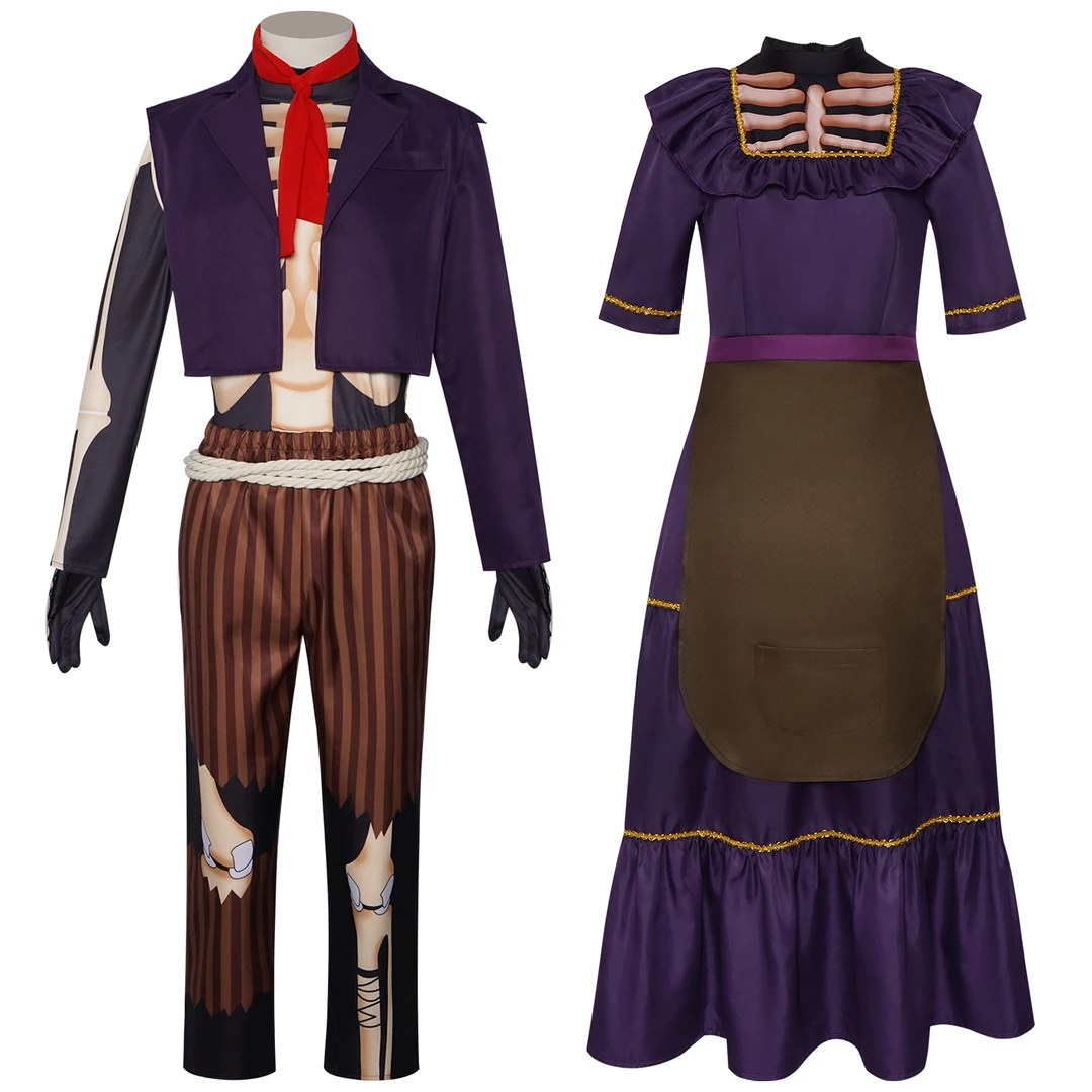 寻梦环游记外婆梅尔达曾曾爷爷埃克托cosplay亡灵节服舞台表演服