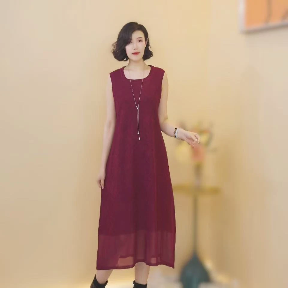 【X1171】2025年春季新款时尚百搭连衣裙