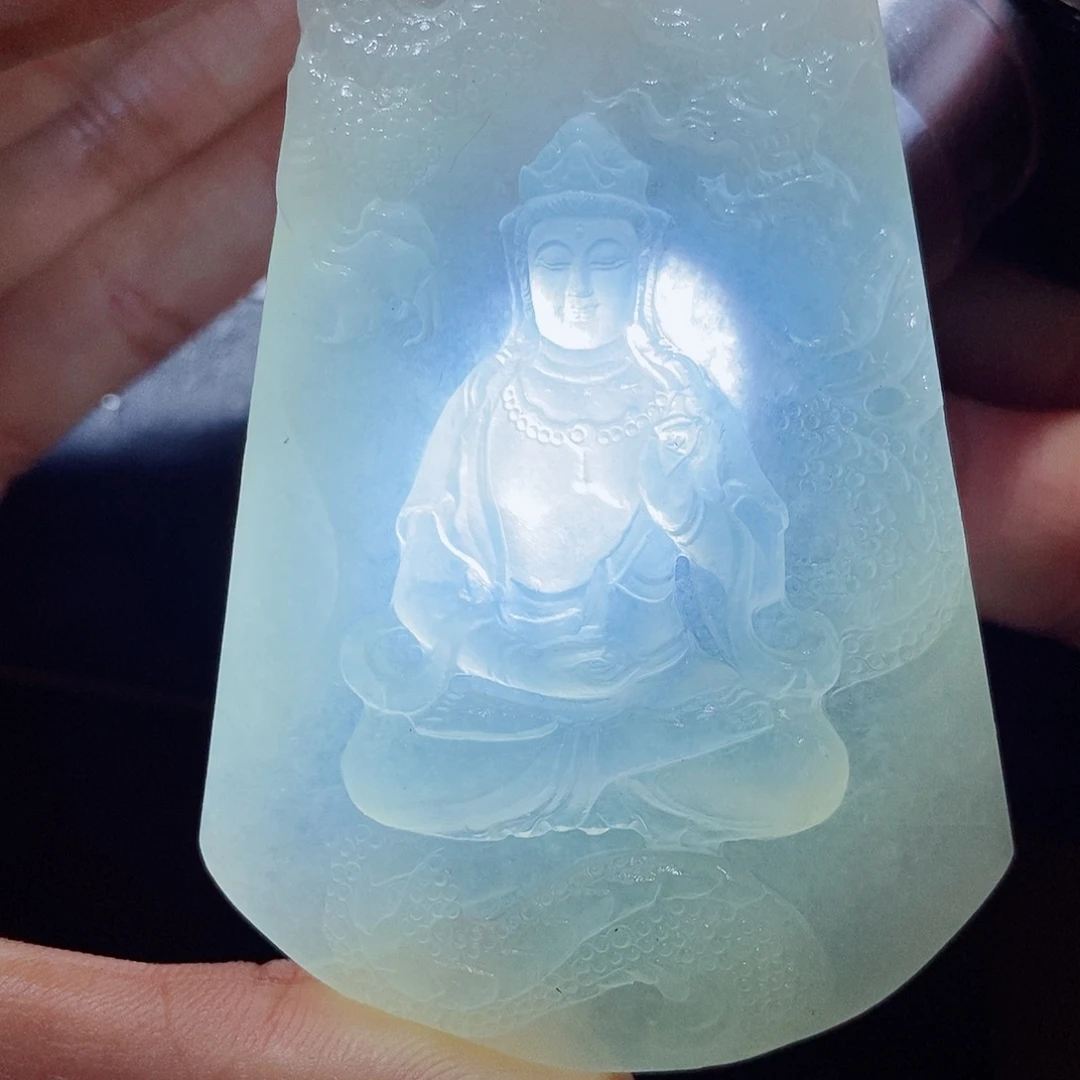 定制翡翠未镶嵌翡翠高货漏王炸