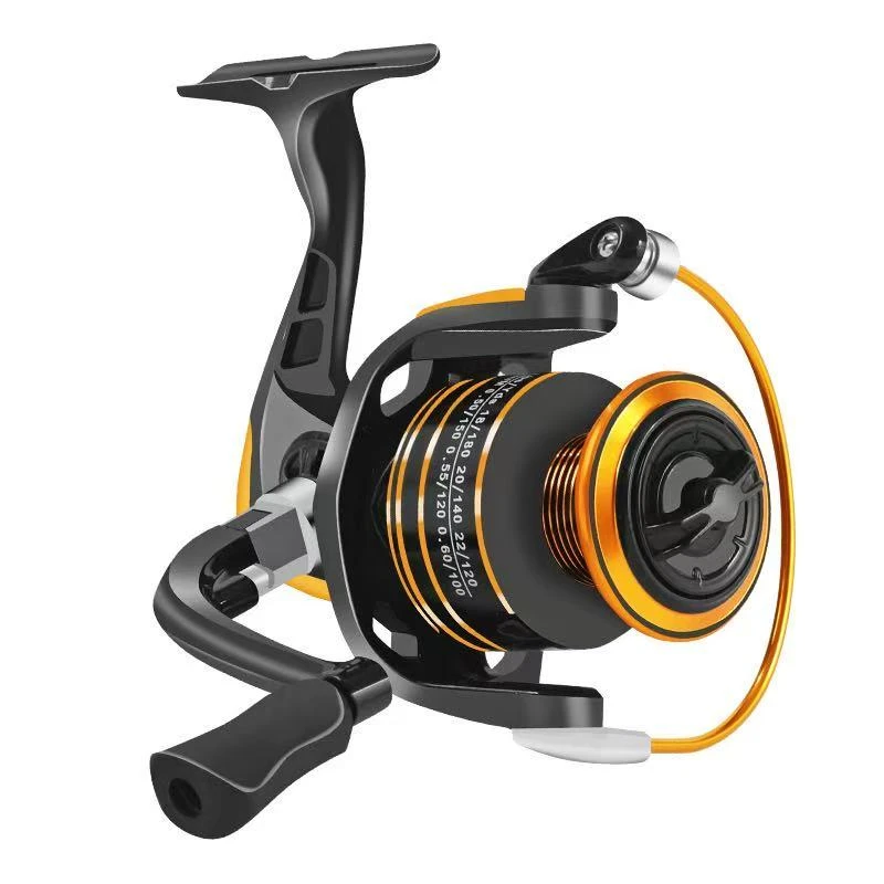 纺车轮渔轮路亚轮矶钓轮筏钓轮金属线杯金属机芯斜口线杯