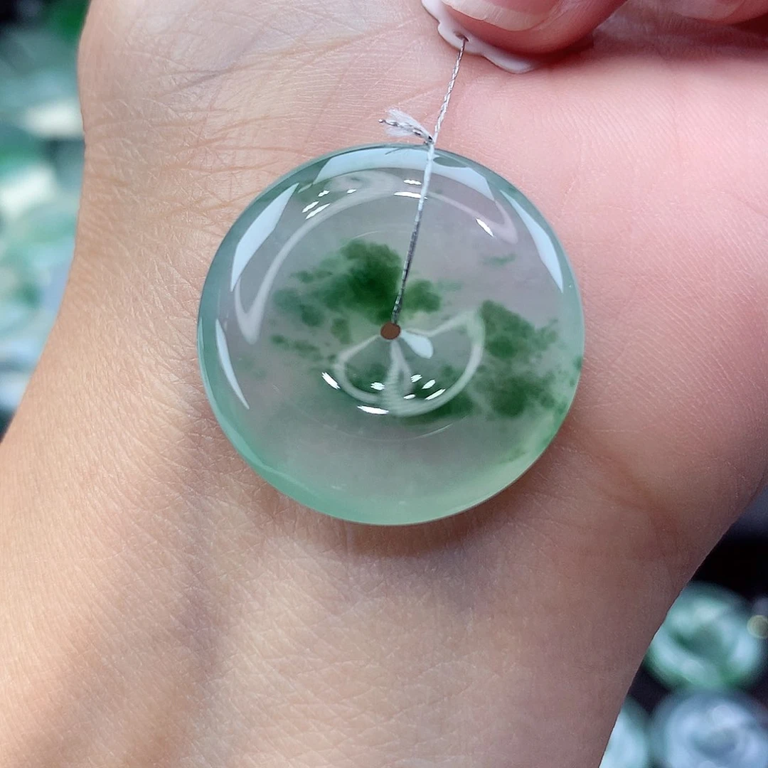 颈饰未镶嵌翡翠编号95尺寸25.1-6.1