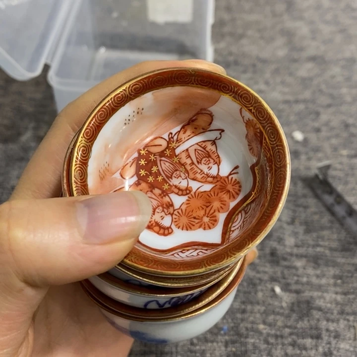 紫砂茶杯非常漂亮好看的碗